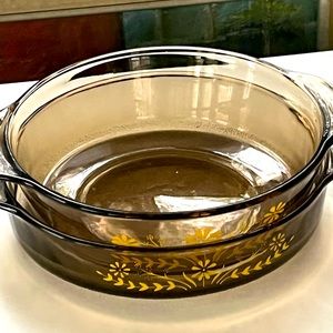 Retro Glass Baking Dishes - Pyrex